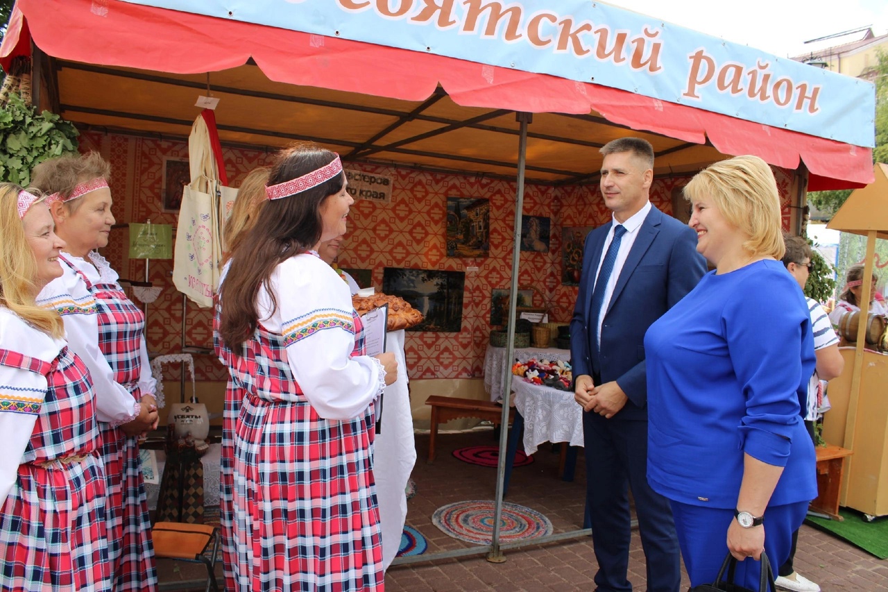 Усвятский район на Международном фестивале искусств &quot;Славянский базар в Витебске&quot;.