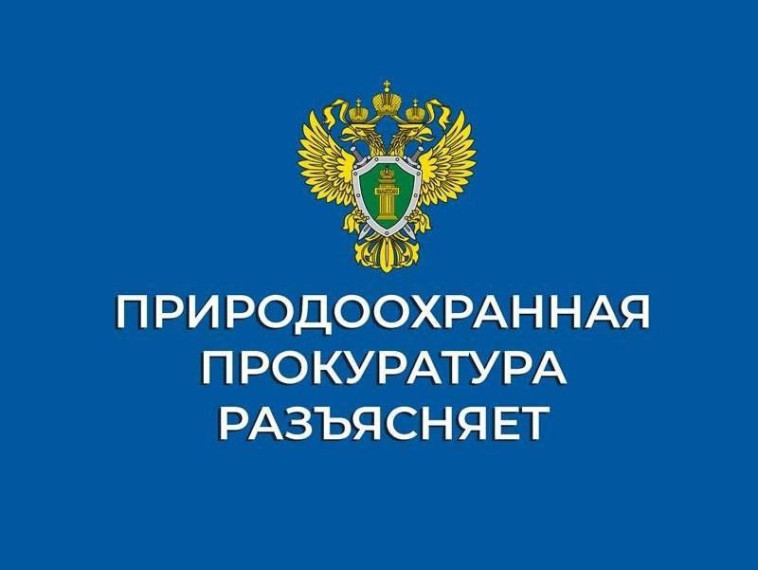 Природоохранная межрайонная пркуратура разъясняет!.